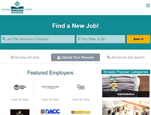 Tablet Screenshot of jobs.ccweek.com
